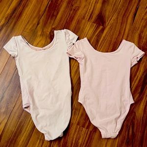 Light Pink Ballet Leotards